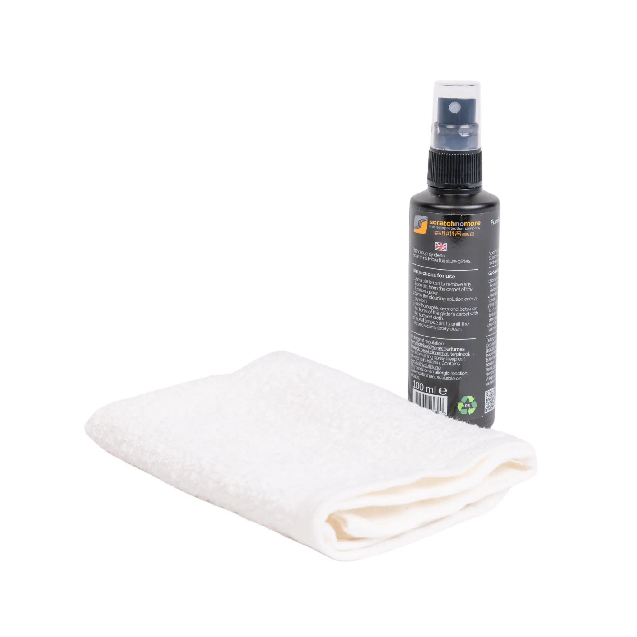 Furniture glide cleaner